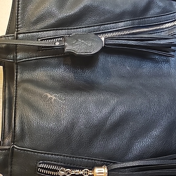 Browning Conceal Carry Handbag Alexandria Black Leather lile material - Picture 2 of 12